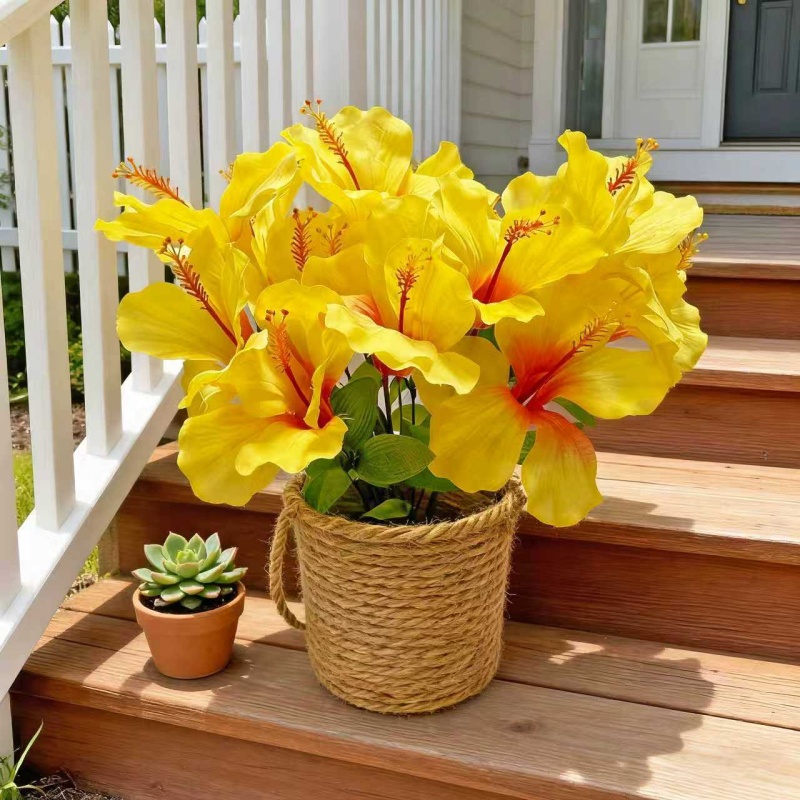 Centerpiece Vase Tall - 15 Bunga = 3 Rangkaian Bunga
