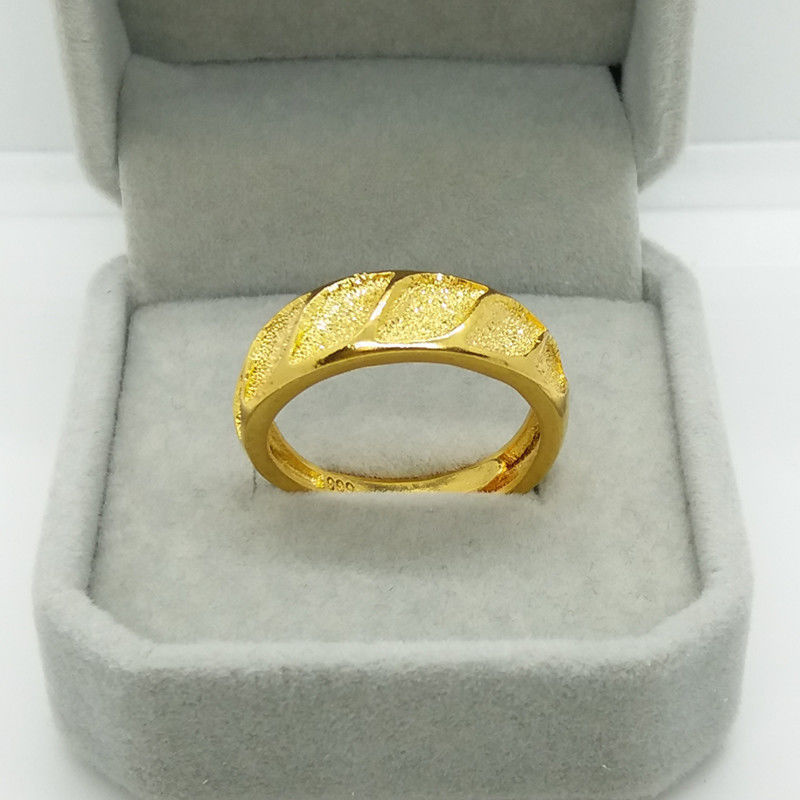Wedding Zone - Cincin lapis murni klasik asli 18k