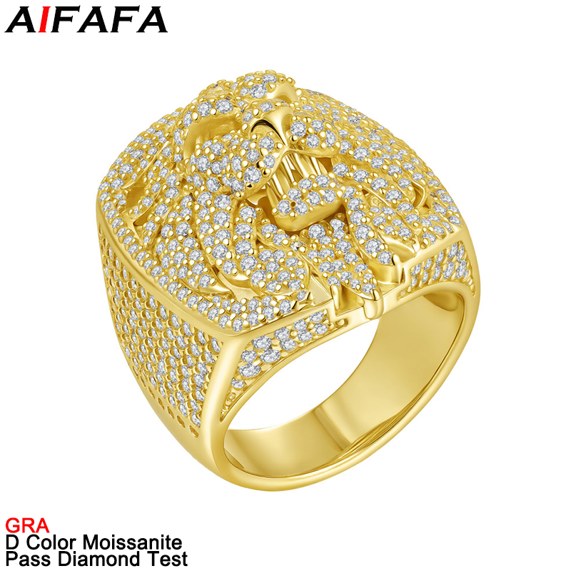 Wedding Zone - Cincin Berlian Moissanite Warna D Penuh,