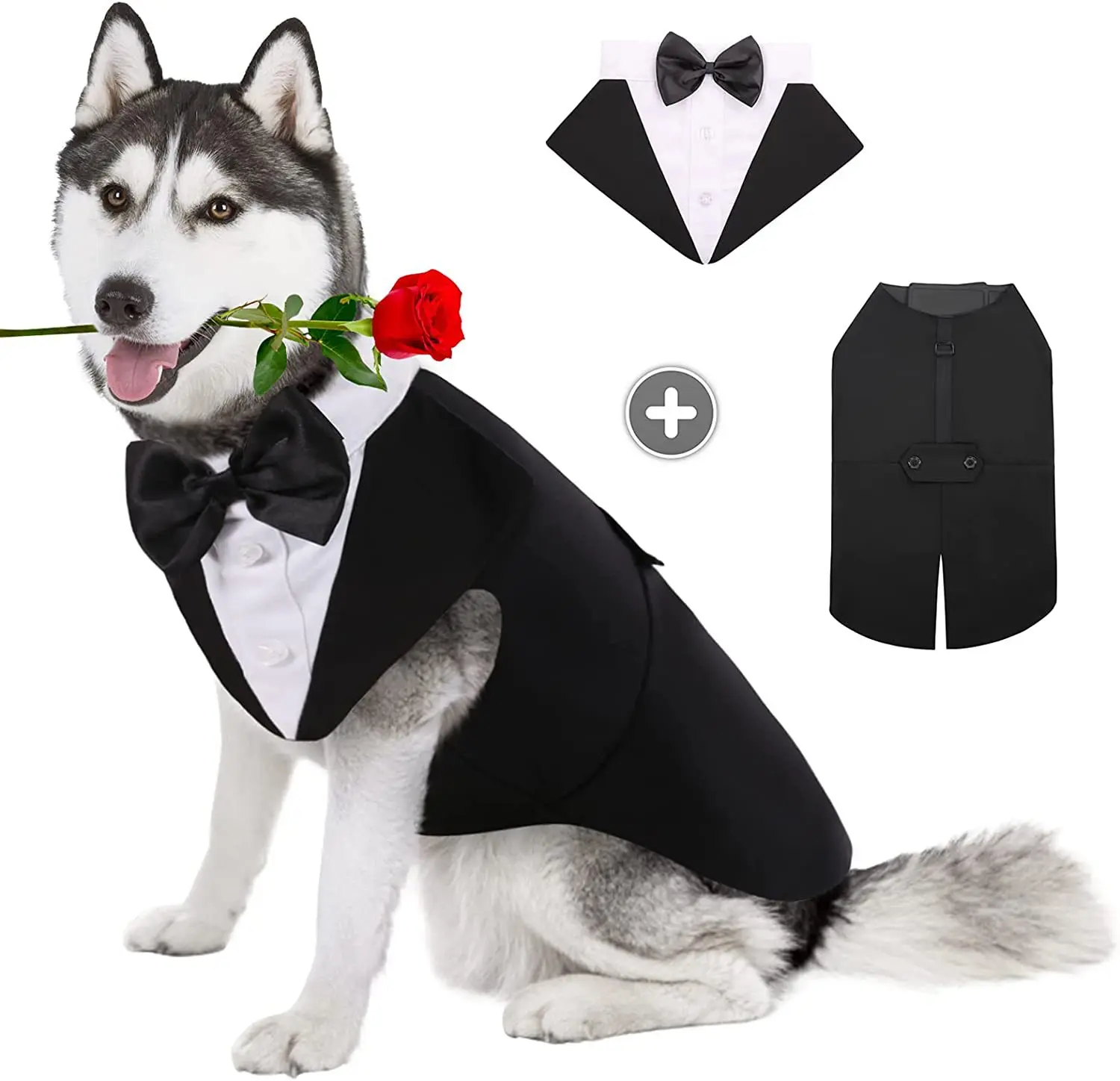 Suitsupply Wedding Tuxedo - Pakaian Anjing Peliharaan Mode Pertunjukan Pesta