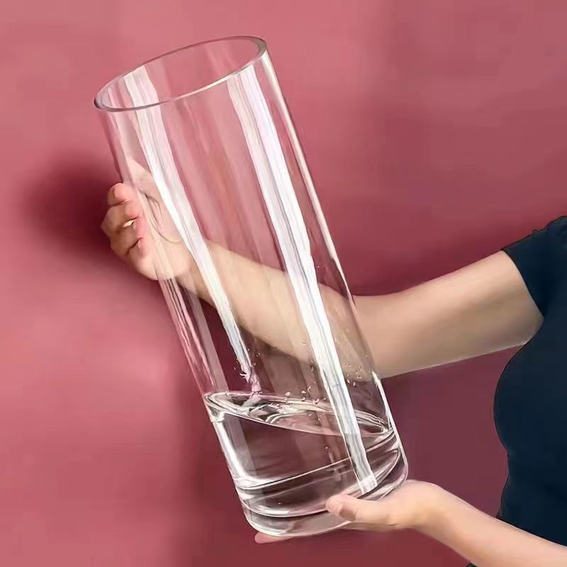Vas Bunga Silinder Akrilik Tra - Centerpiece Vase Tall ulasan dan harga