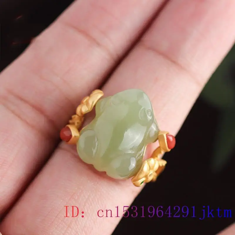 Cincin Katak Giok Hijau Jimat  - Wedding Zone ulasan dan harga