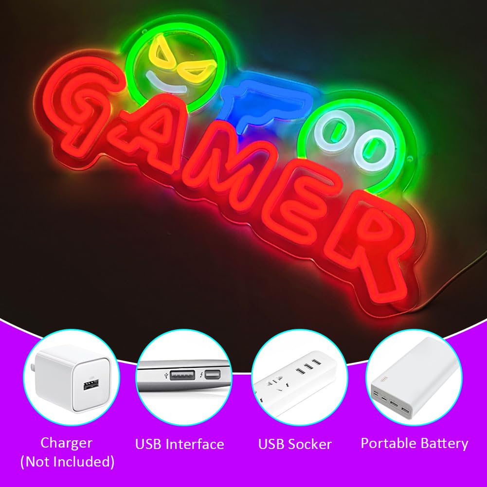 Lampu Dinding LED Neon Sign Ga - Wedding Zone ulasan dan harga