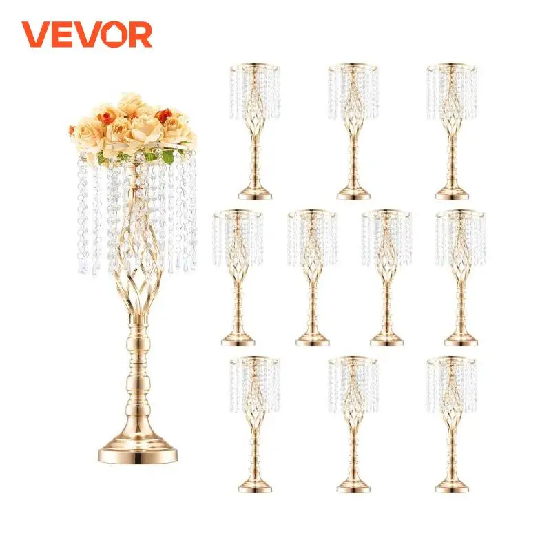 VEVOR Kristal Tinggi Bunga Per - Centerpiece Vase Tall ulasan dan harga