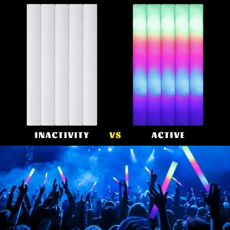 15/30 Buah Tongkat Cahaya LED  - Wedding Supply In Bulk ulasan dan harga