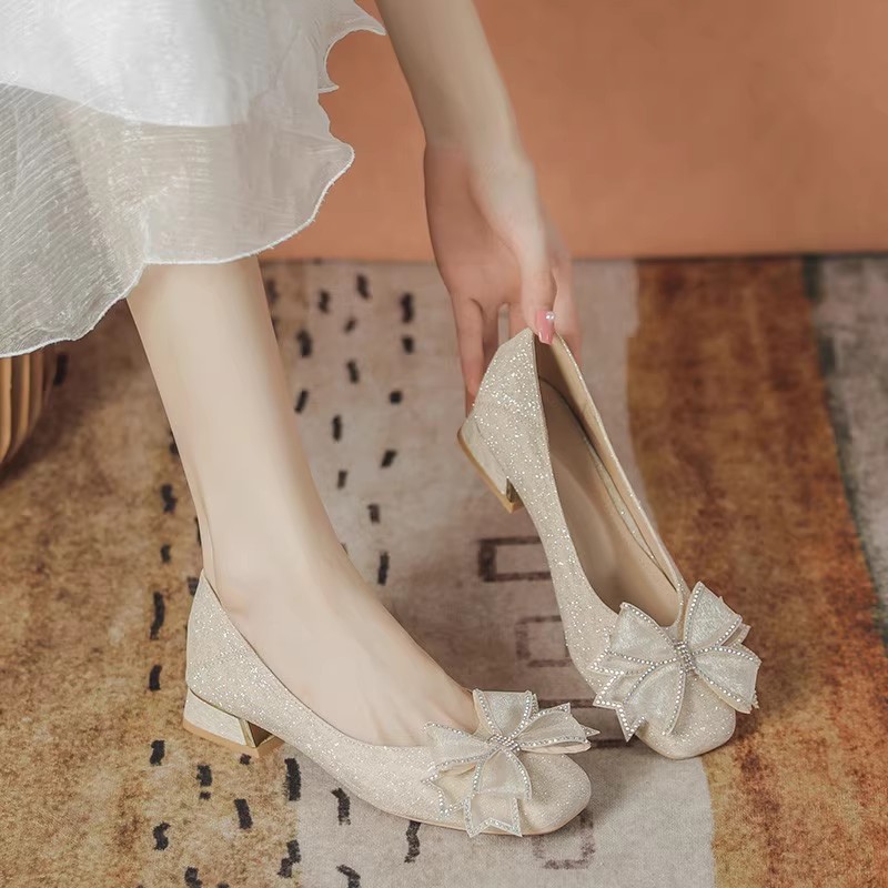 Sepatu Pernikahan Atasan Renda - Wedding Shop ulasan dan harga