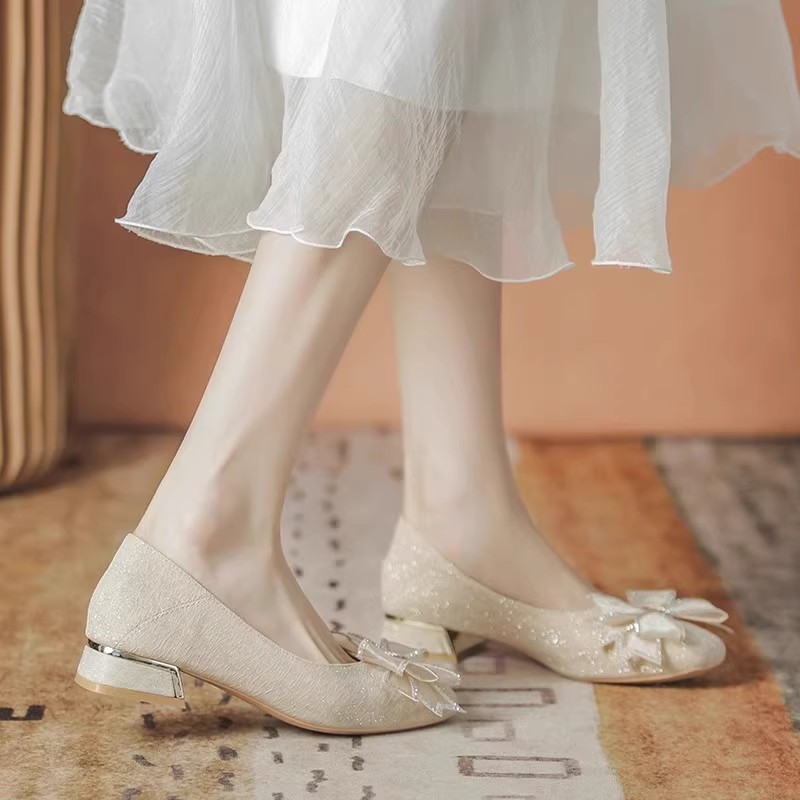 Sepatu Pernikahan Atasan Renda - Wedding Shop ulasan dan harga