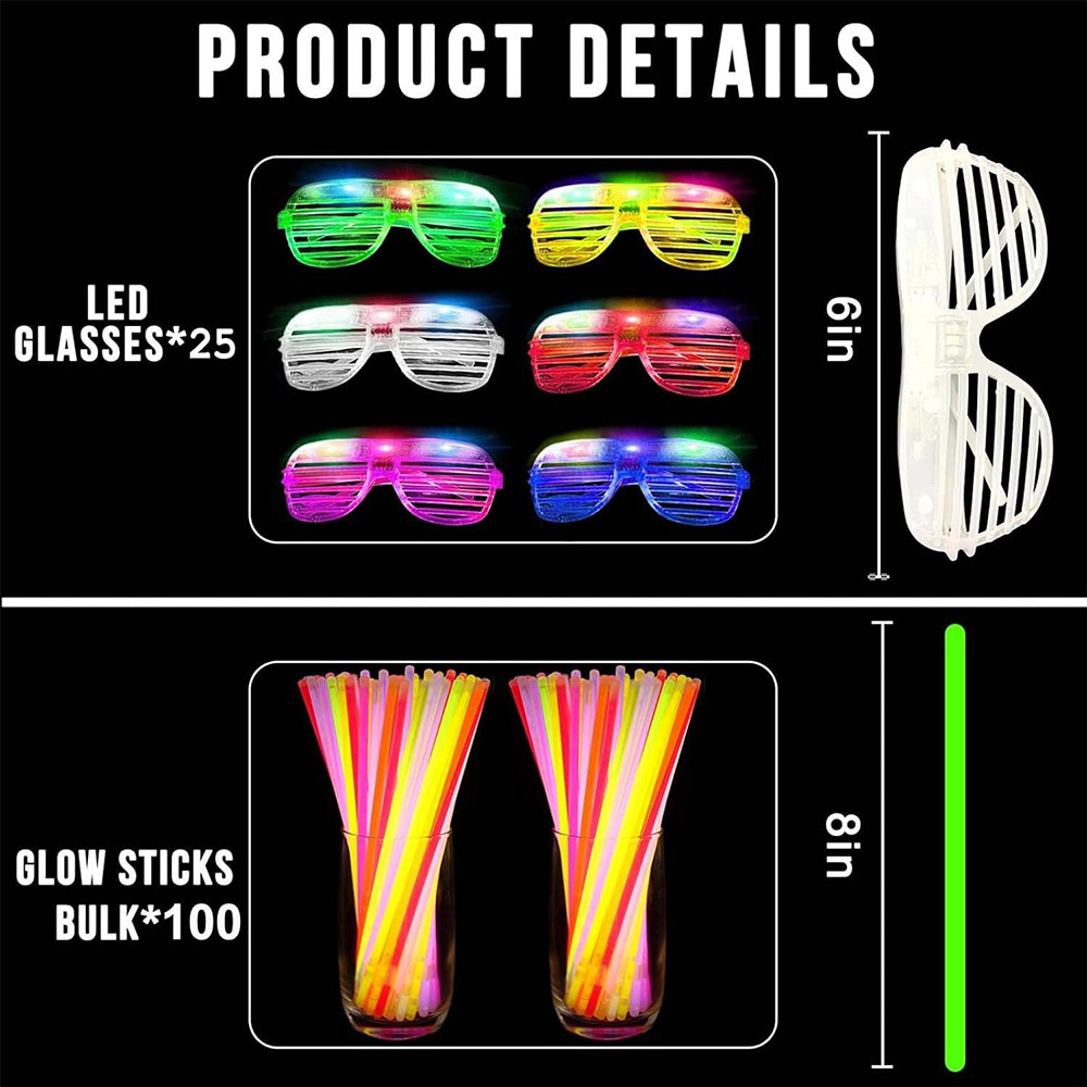 136 Pak Glow in The Dark Light - Wedding Supply In Bulk ulasan dan harga