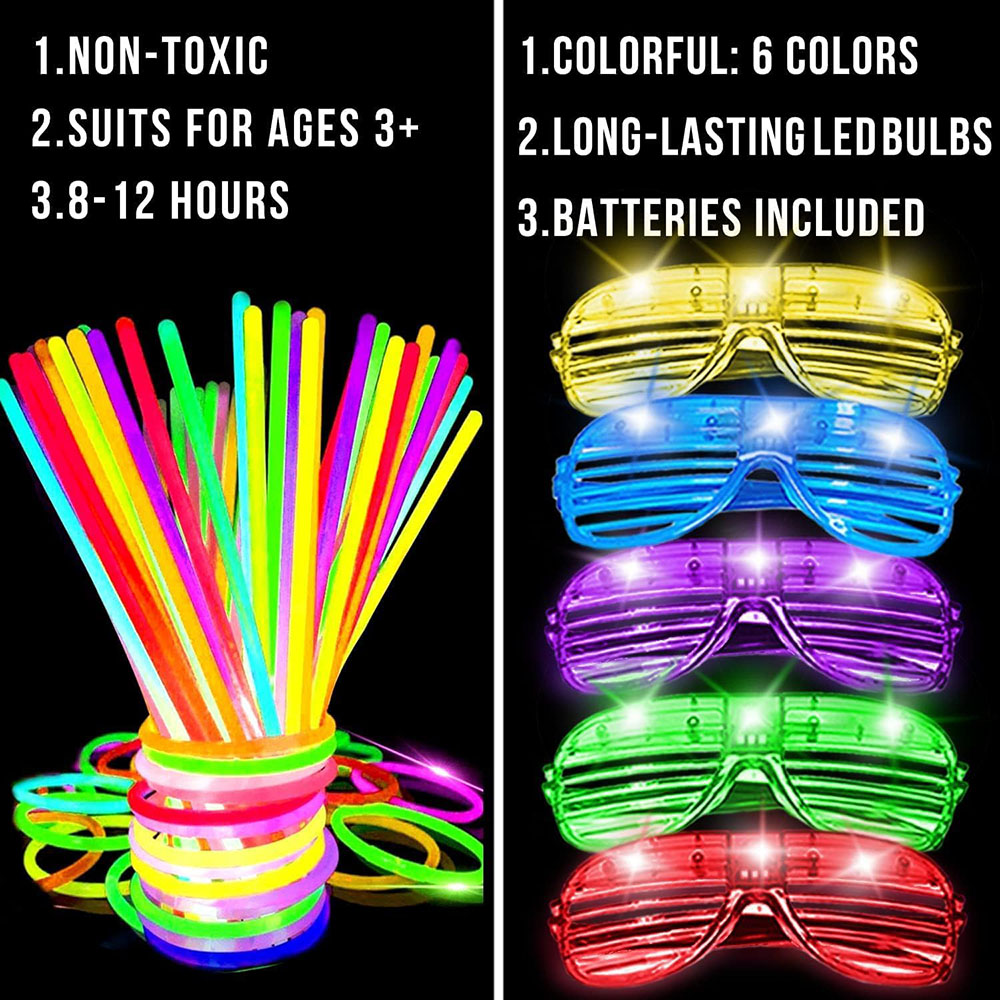 136 Pak Glow in The Dark Light - Wedding Supply In Bulk ulasan dan harga