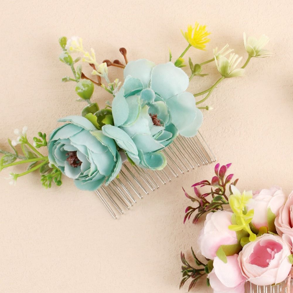 Sisir Rambut Bunga Elegan Orna - Wedding Supply Store ulasan dan harga