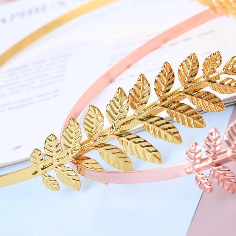 Ikat Kepala Logam Daun Pakai B - Wedding Supply Store ulasan dan harga